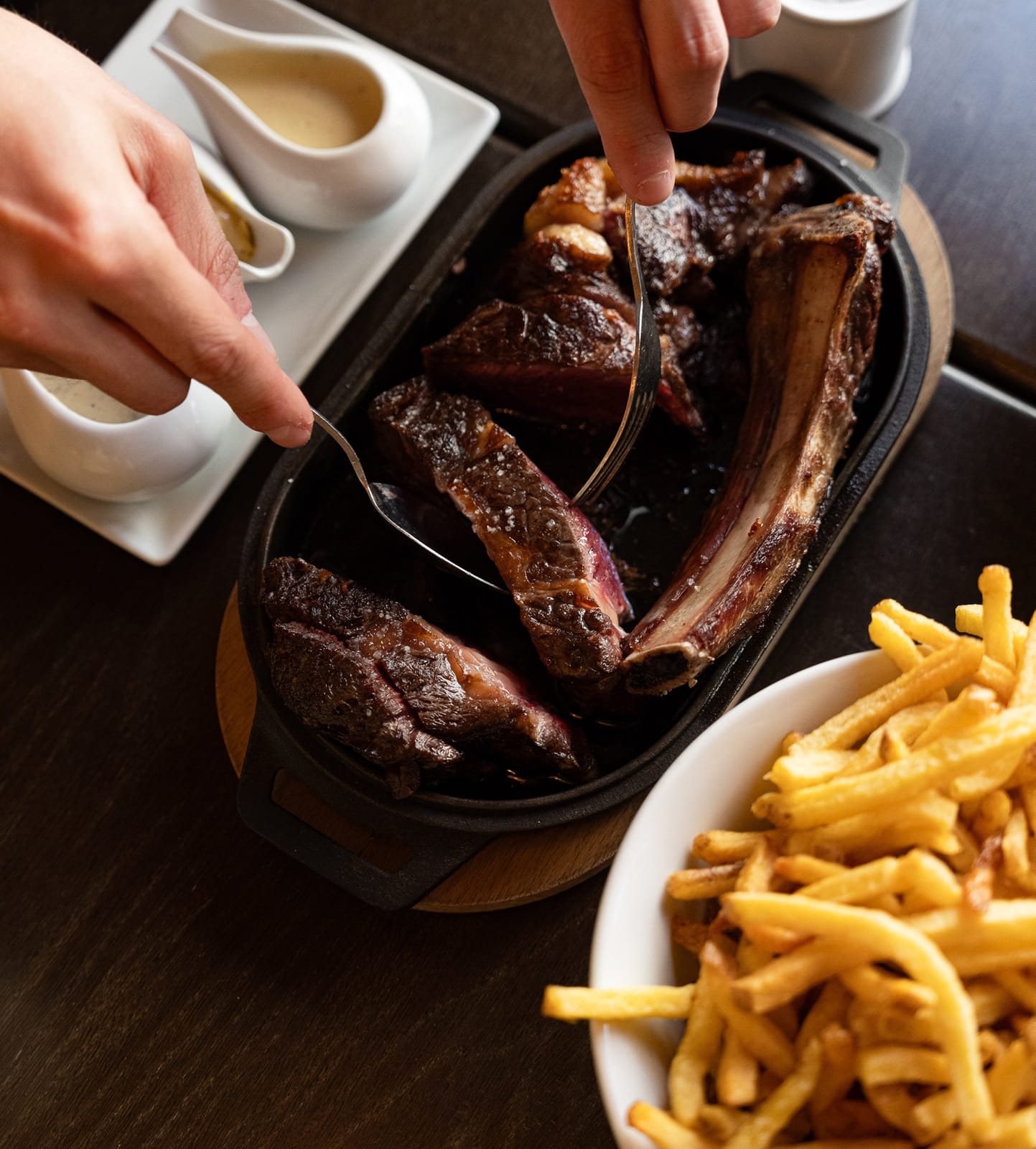 Côte de bœuf à partager